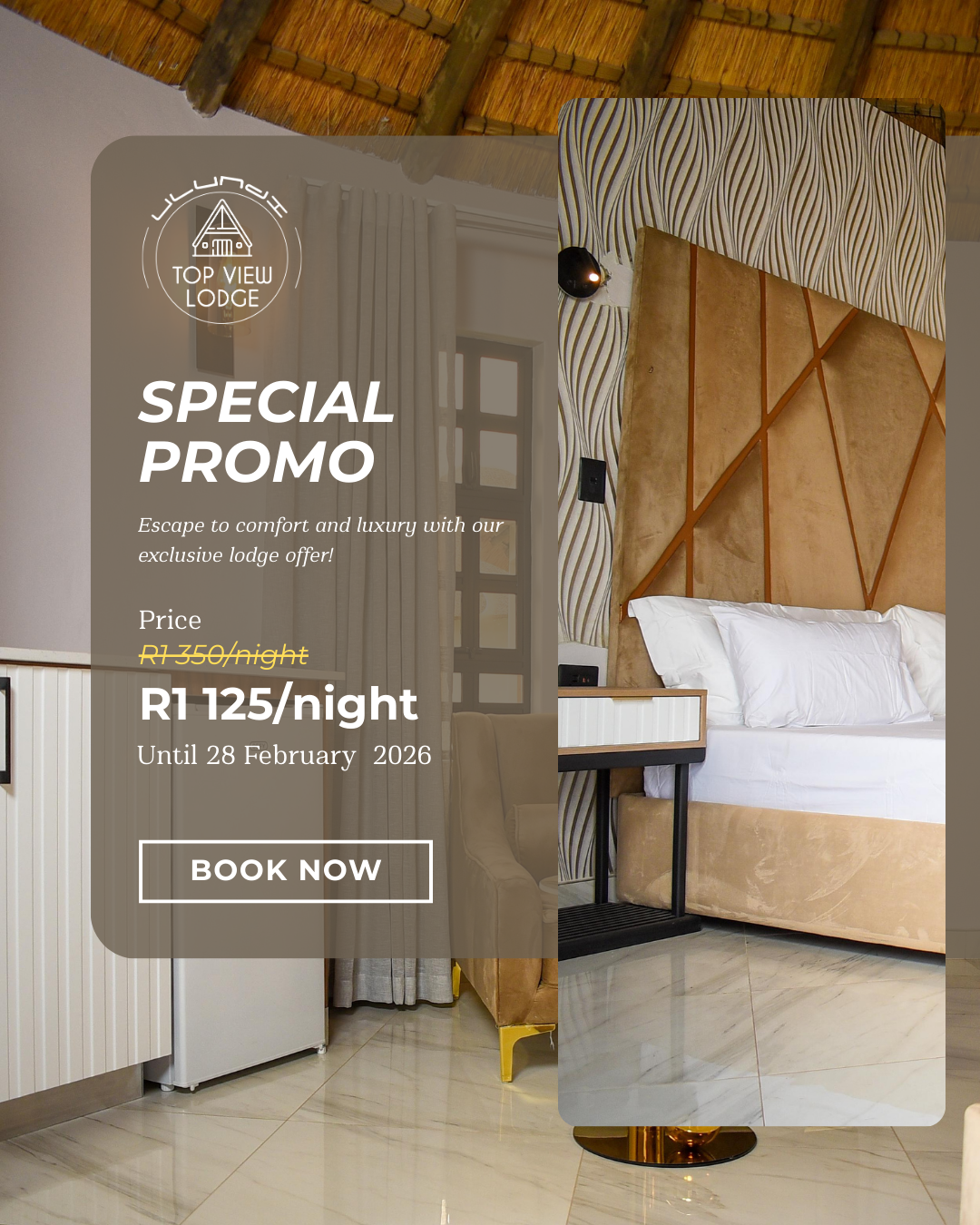 Ulundi Top View Lodge Special Offer
